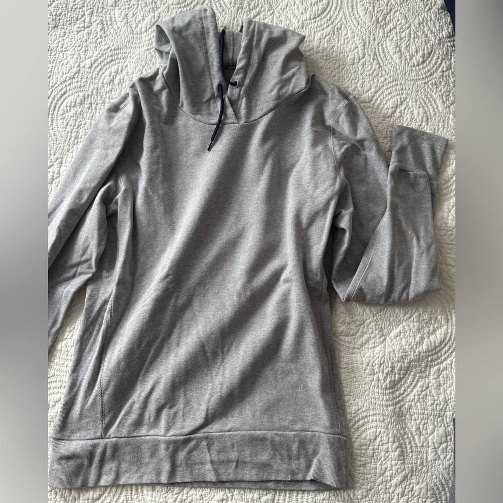 State and liberty Gray Men's Hoodie